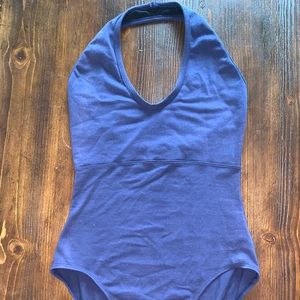 Halter Navy Blue Leotard